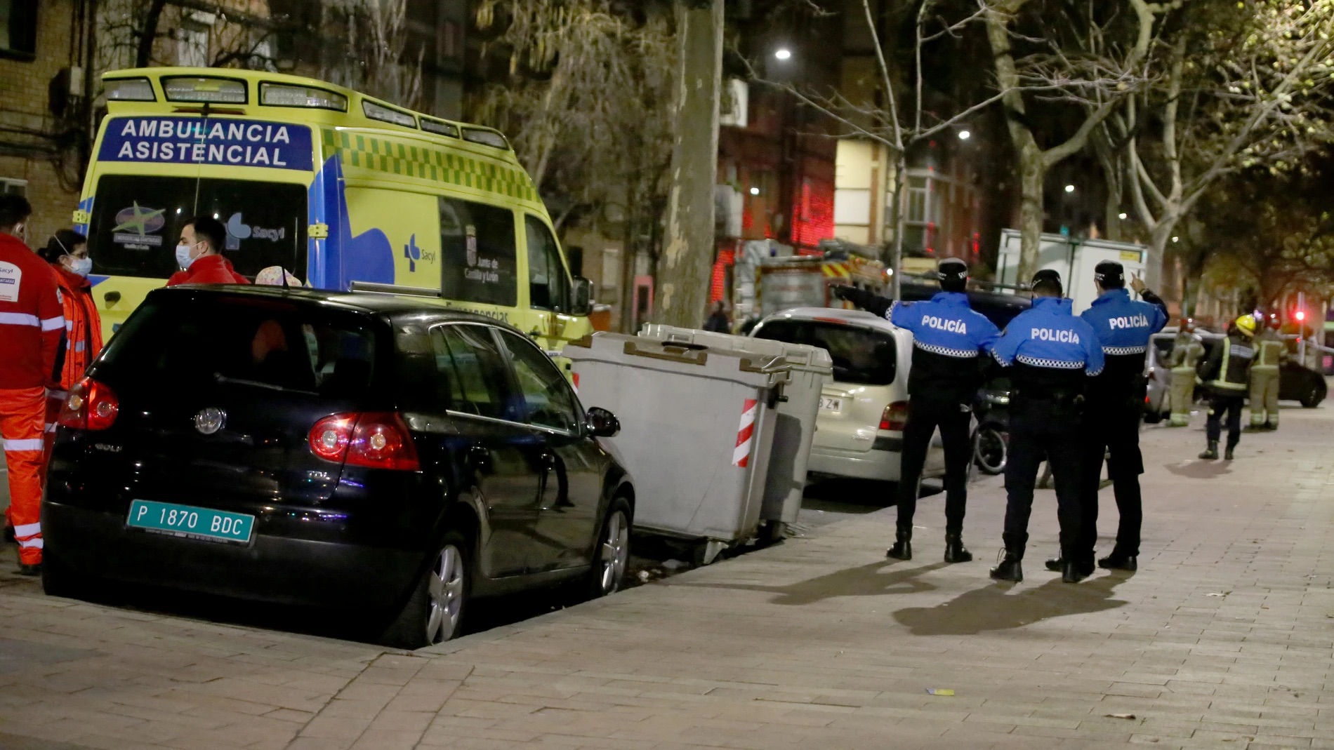 Detenido un joven en Valladolid por agredir a su madre al despertarle a las siete de la tarde