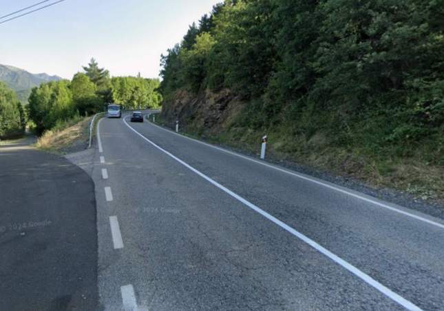 Fallece un 'pompier' de la Vall d'Aran y su hija resulta herida grave en un accidente en Montanuy