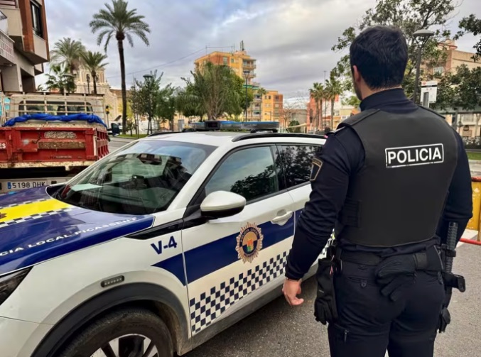 Detenido tras persecución por robar violentamente a un anciano de 80 años en Picassent