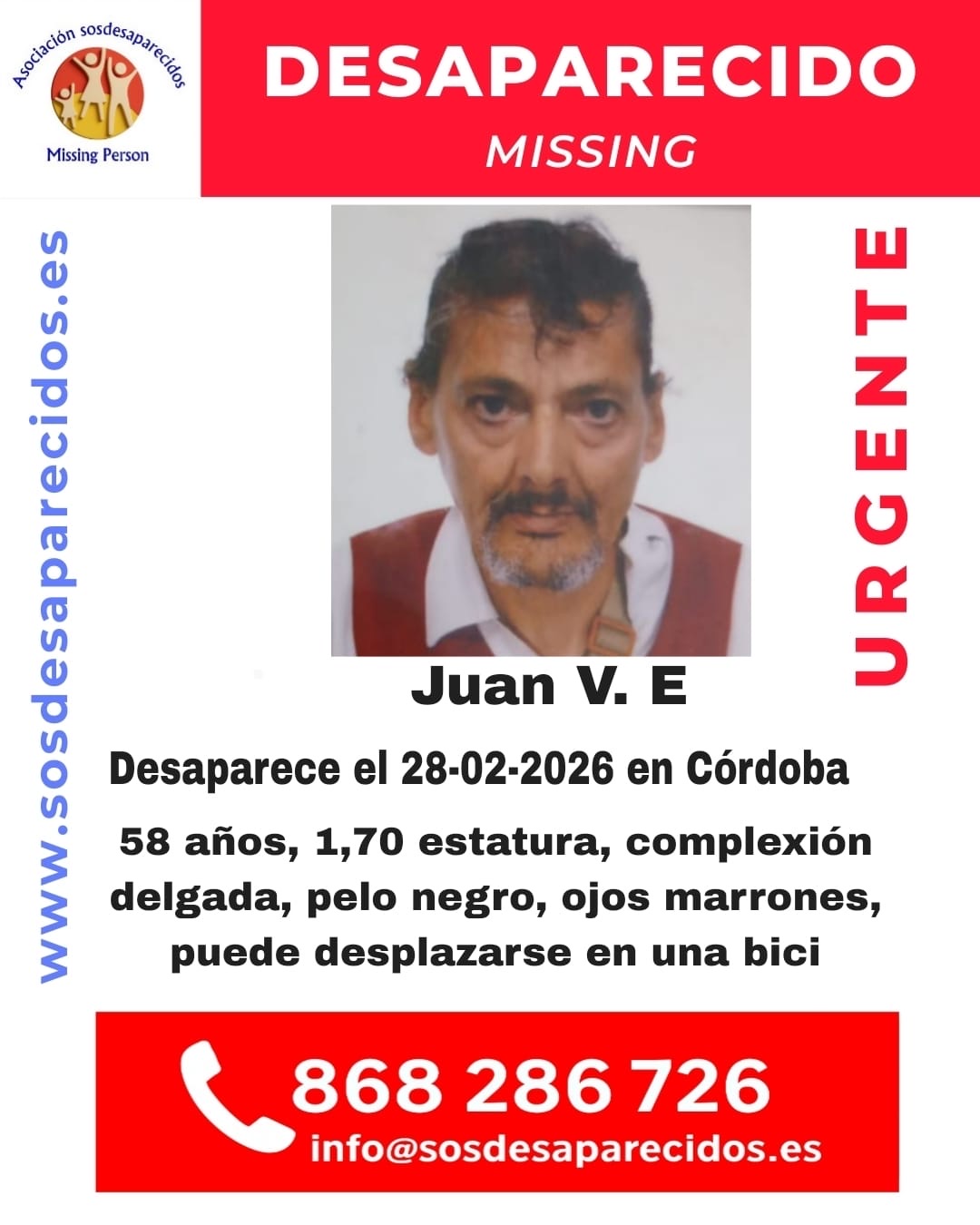 Persona desaparecida