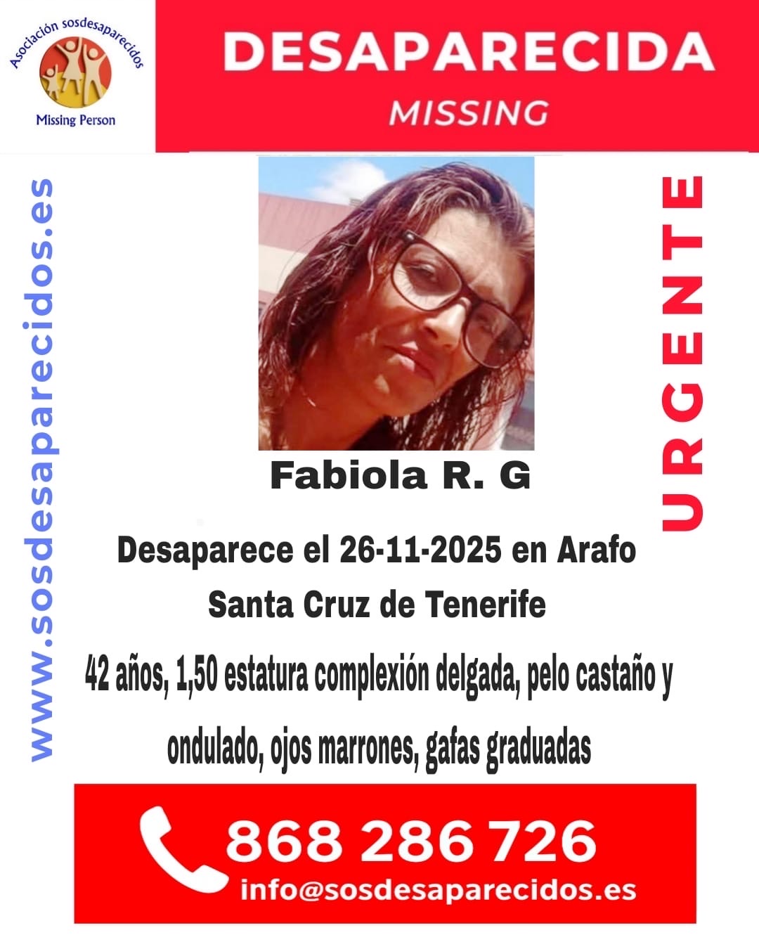 Persona desaparecida