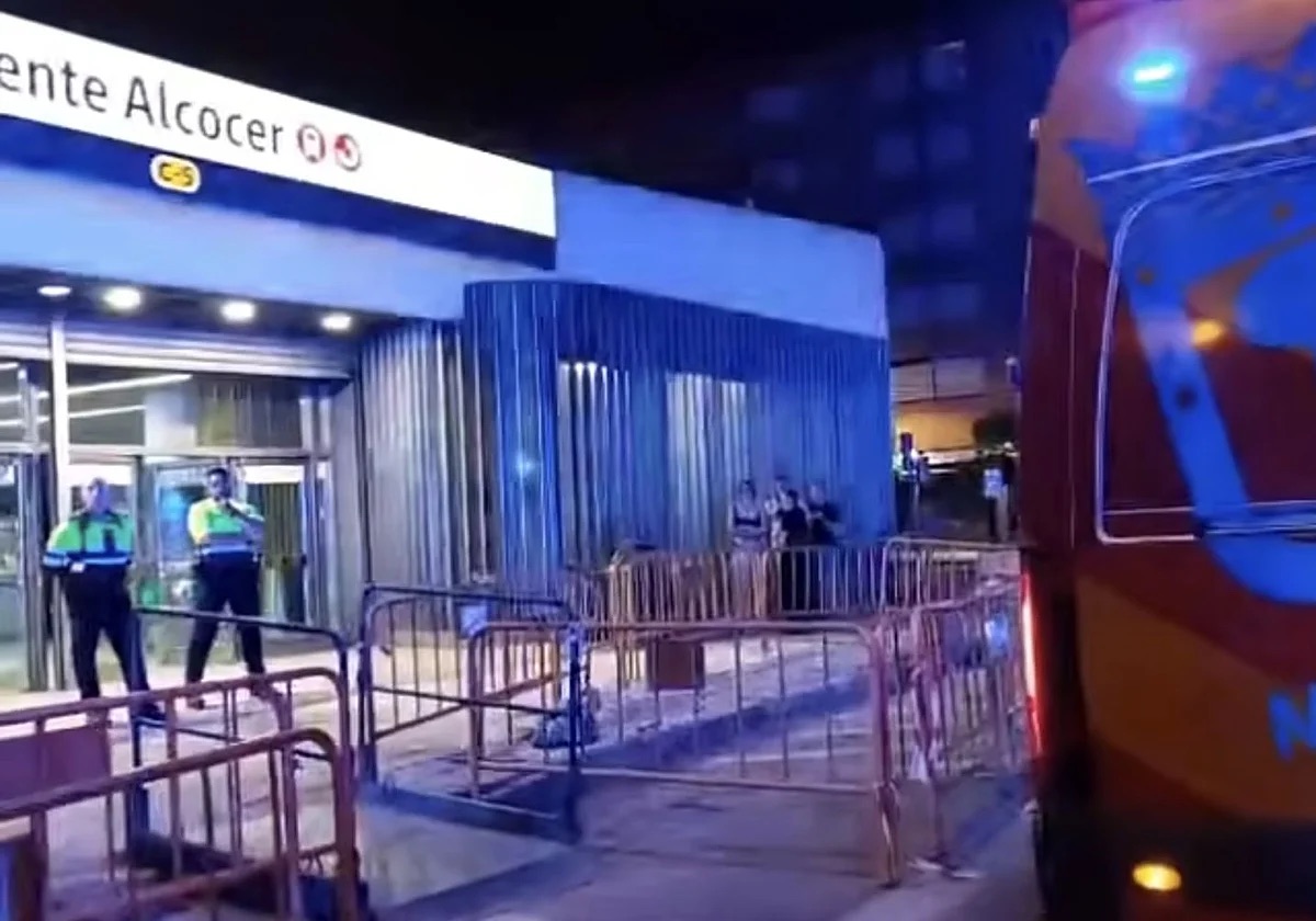 Un joven resulta acuchillado en la estación de Puente Alcocer en un ataque ligado a bandas
