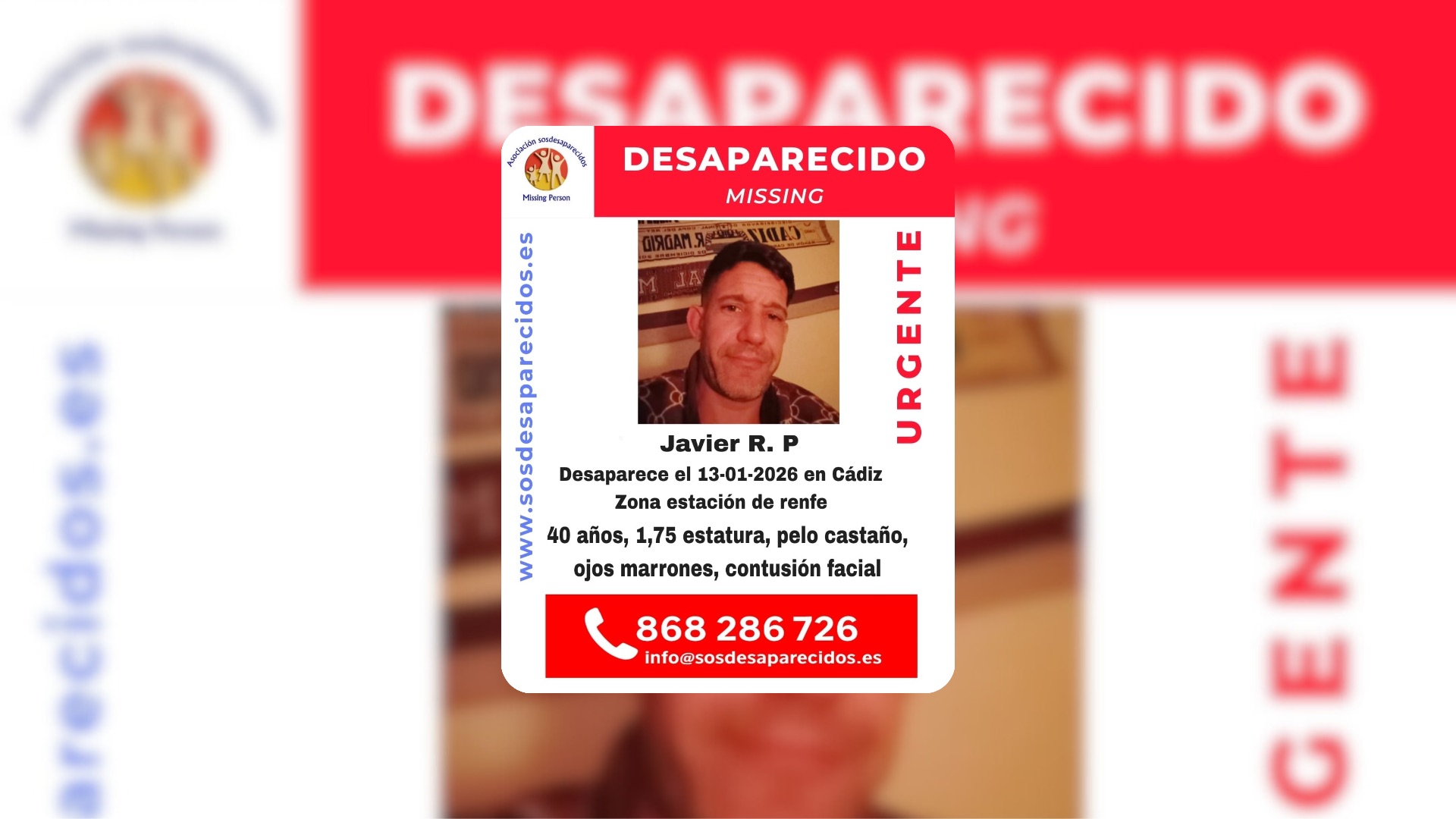 Persona desaparecida