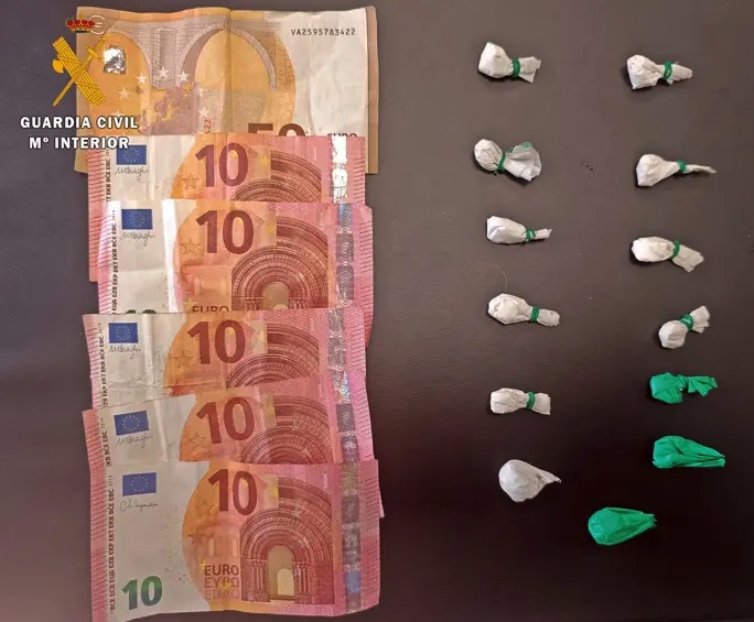 Detenido por vender cocaína durante las fiestas patronales de Alange