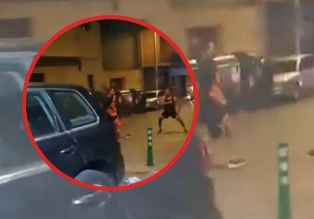 Un vídeo grabado por un vecino permite a los Mossos detener a un hombre que amenazaba con un cuchillo en El Vendrell