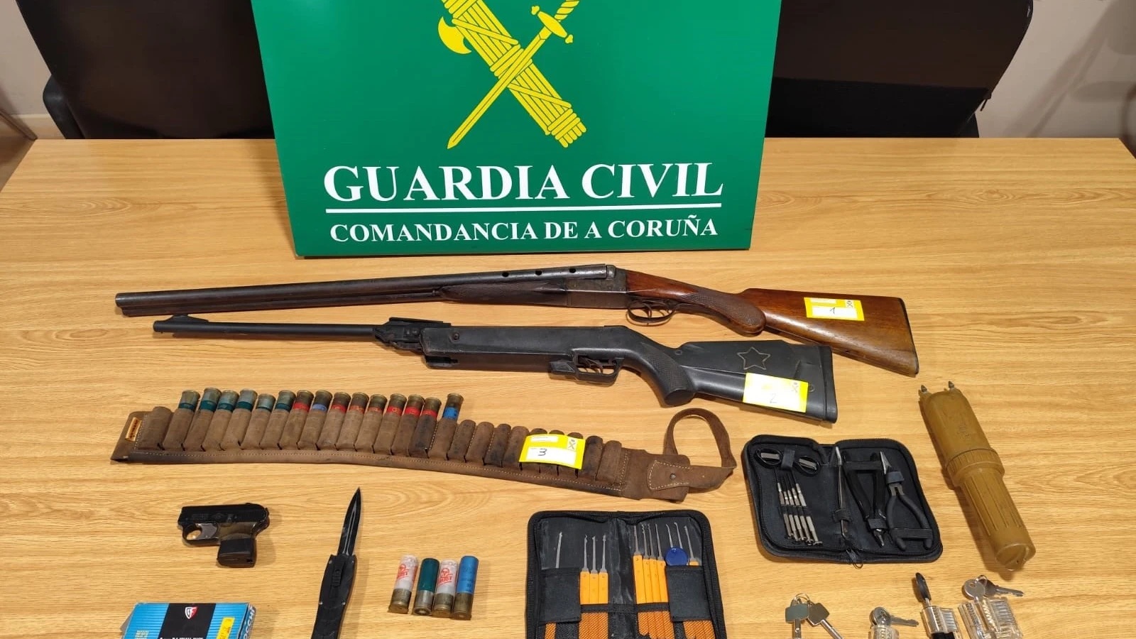 Detenidas dos personas acusadas de robar en una vivienda de Rois (A Coruña)