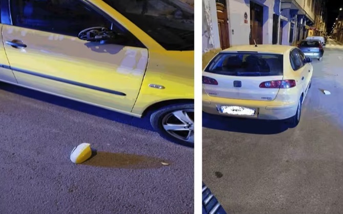 Detenido en Benetússer tras causar daños indiscriminados a coches aparcados y atacar a la Policía Local