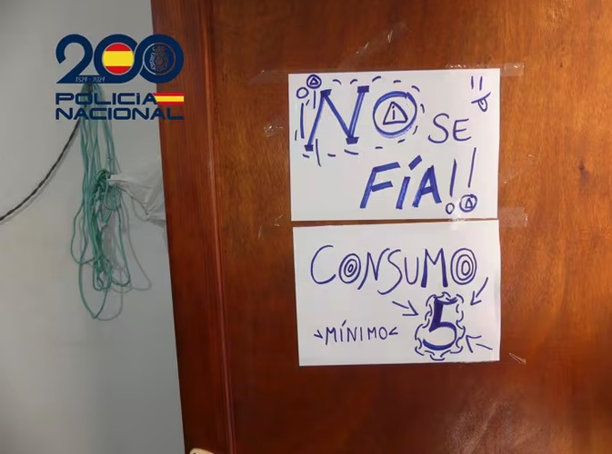 Desmantelado un punto de venta de drogas tras una violenta pelea con armas blancas entre sus ocupantes