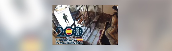 Detenido un ladrón por robar en una capilla y en cinco bares del centro de Málaga