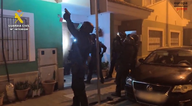 La Guardia Civil desmantela el punto más activo de venta de droga en Torre Pacheco (Murcia)