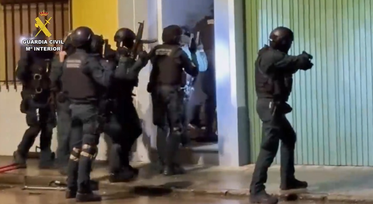 Desmantelado un clan familiar dedicado al narcotráfico en Zafra con 12 detenidos en la Operación 'Maestranza Blanca'