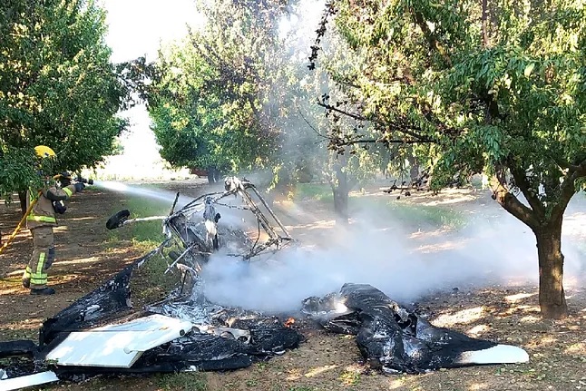 Dos heridos, uno grave, en un accidente de avioneta en el aeródromo de Mollerussa (Lleida)