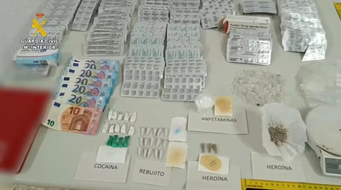 Desmantelan en Arcos de la Frontera una peluquería que funcionaba como 'narcopiso' y detienen a dos personas