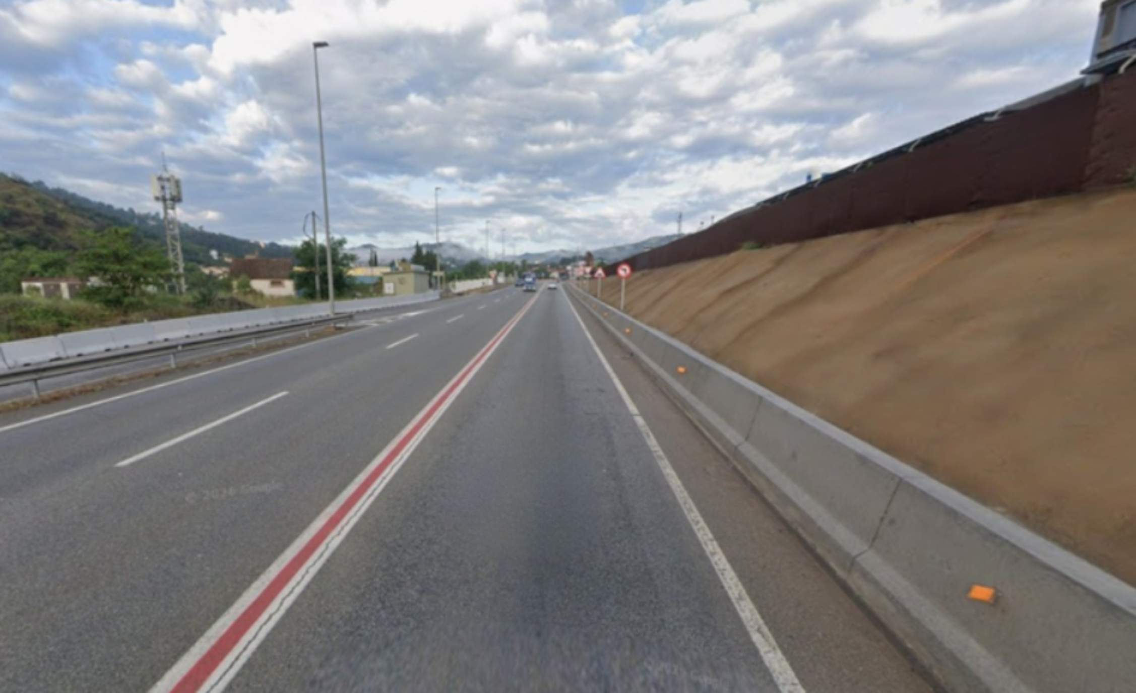 Accidente mortal en la N-340 en Pallejà