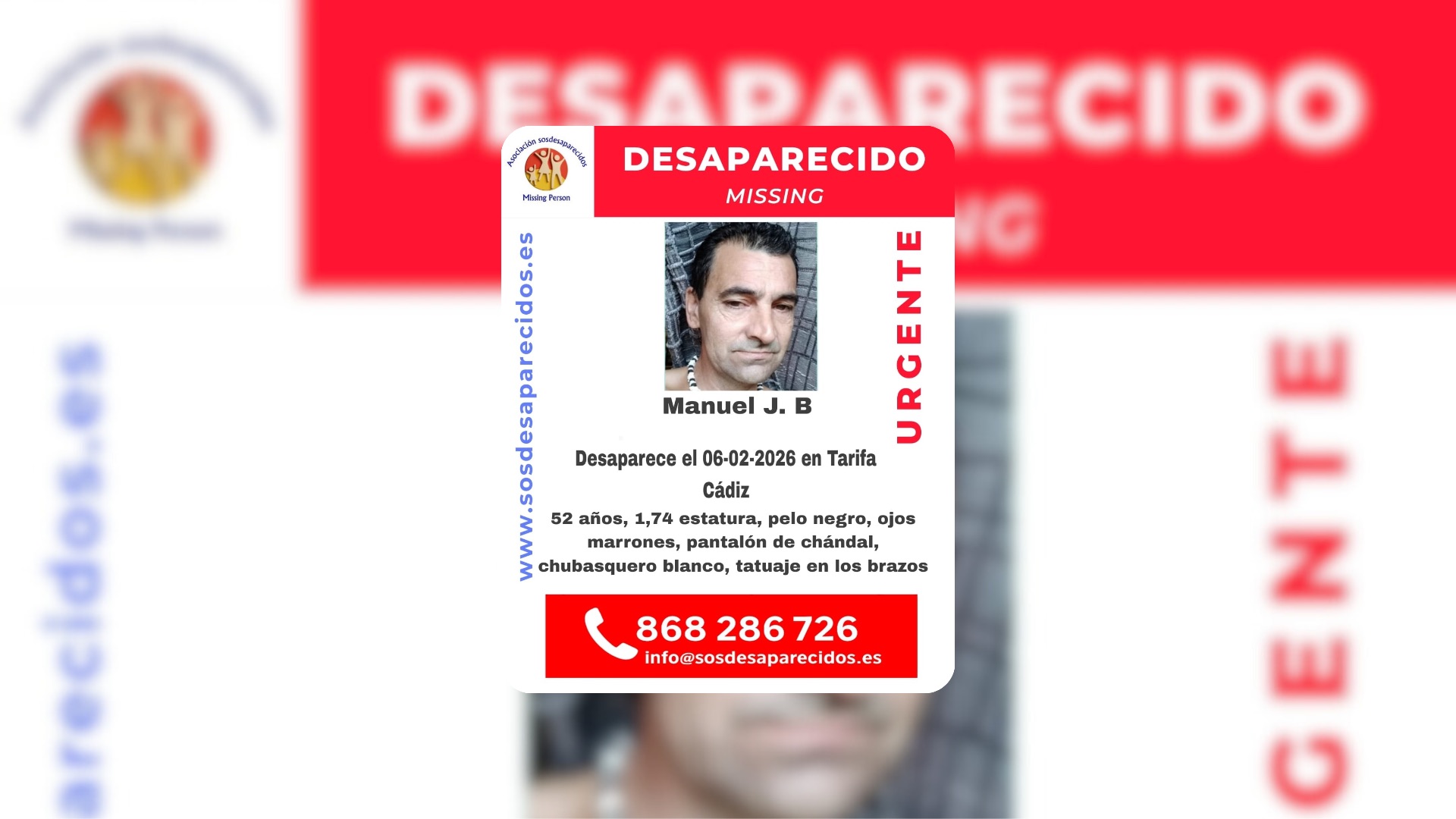 Persona desaparecida