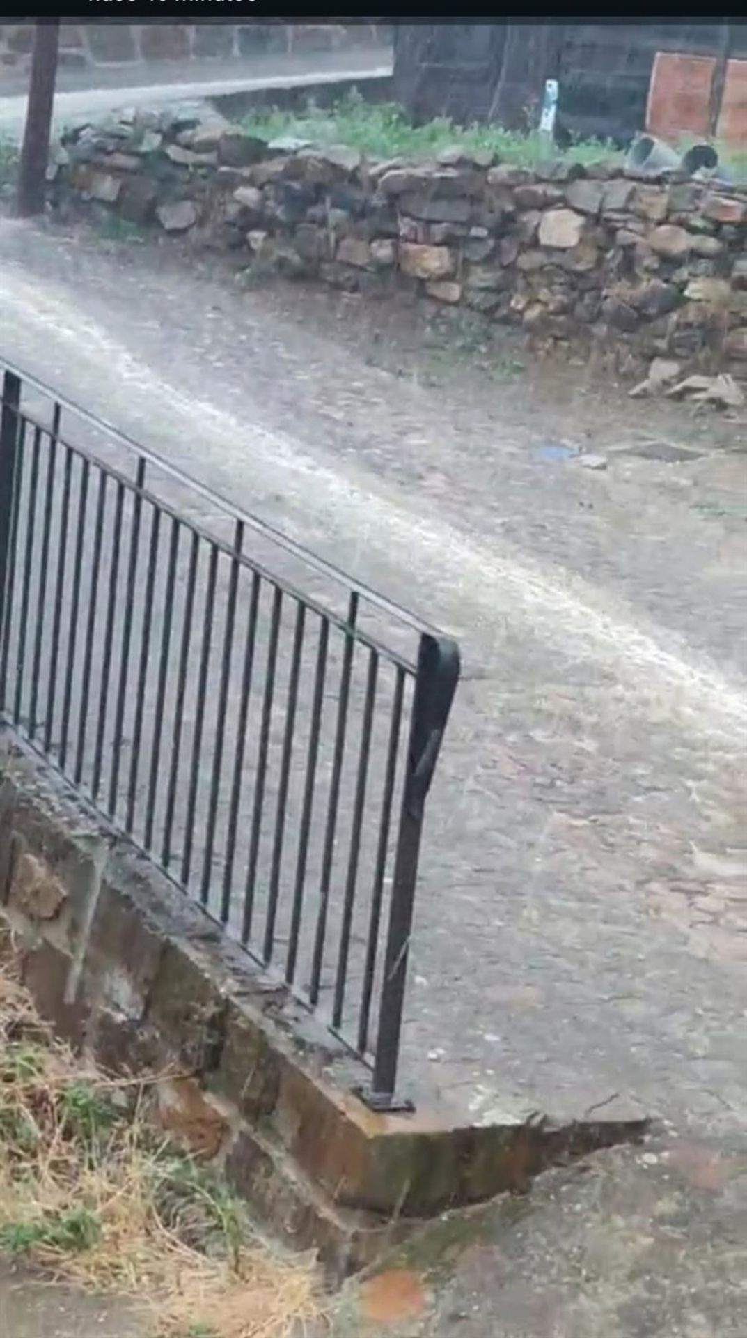 Tormentas intensas y anegaciones en Haro y otras localidades de La Rioja