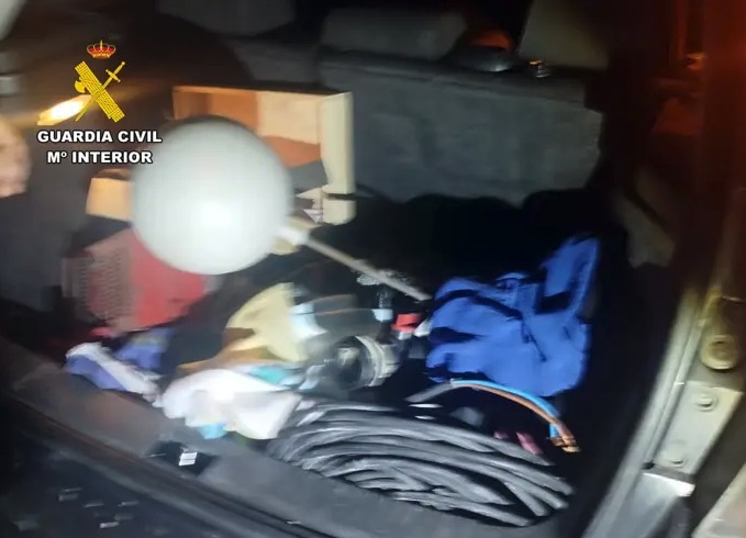 Desmantelado un grupo criminal dedicado al robo en casas de campo de Mula: cuatro detenidos