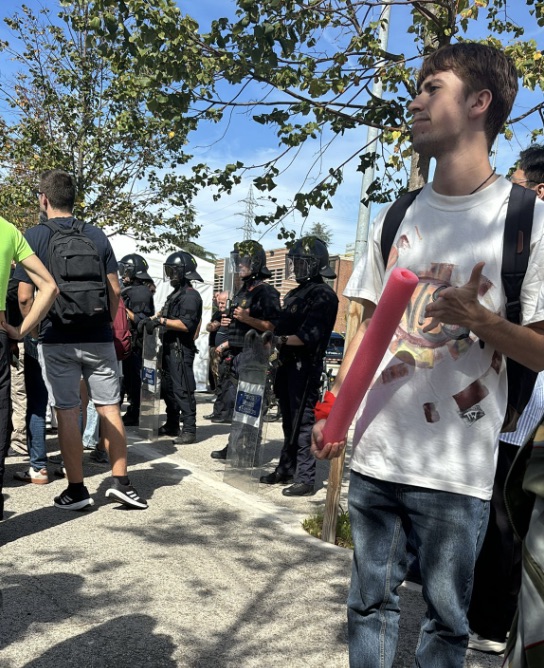 Ha llegado la policia a la UAB