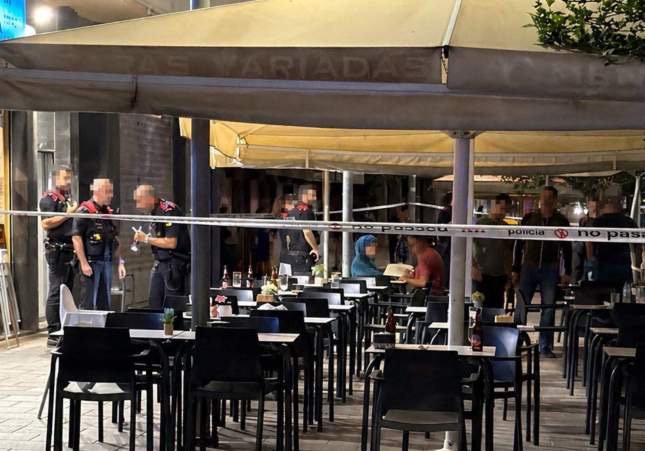 Tiroteo en una terraza de Viladecans sin heridos