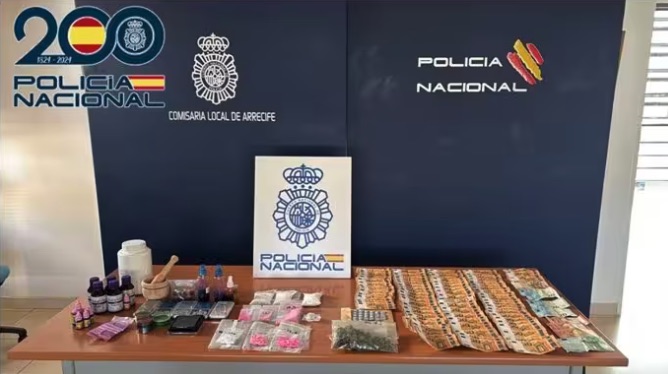 Desmantelan cuatro puntos de venta de droga en Arrecife (Lanzarote) con cuatro detenidos