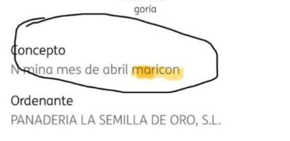 Obligan a una panadería de Málaga a pagar 13.759 euros por llamar "maricón" en la nómina a un empleado