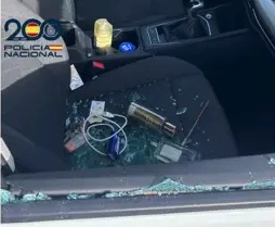 Cae en Playa de Palma un ladrón multirreincidente especializado en saquear coches y motos