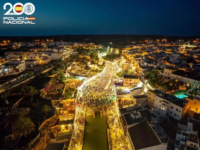 El operativo de la Policía Nacional por Sant Joan en Ciutadella se salda con cuatro detenidos y dos actas por drogas