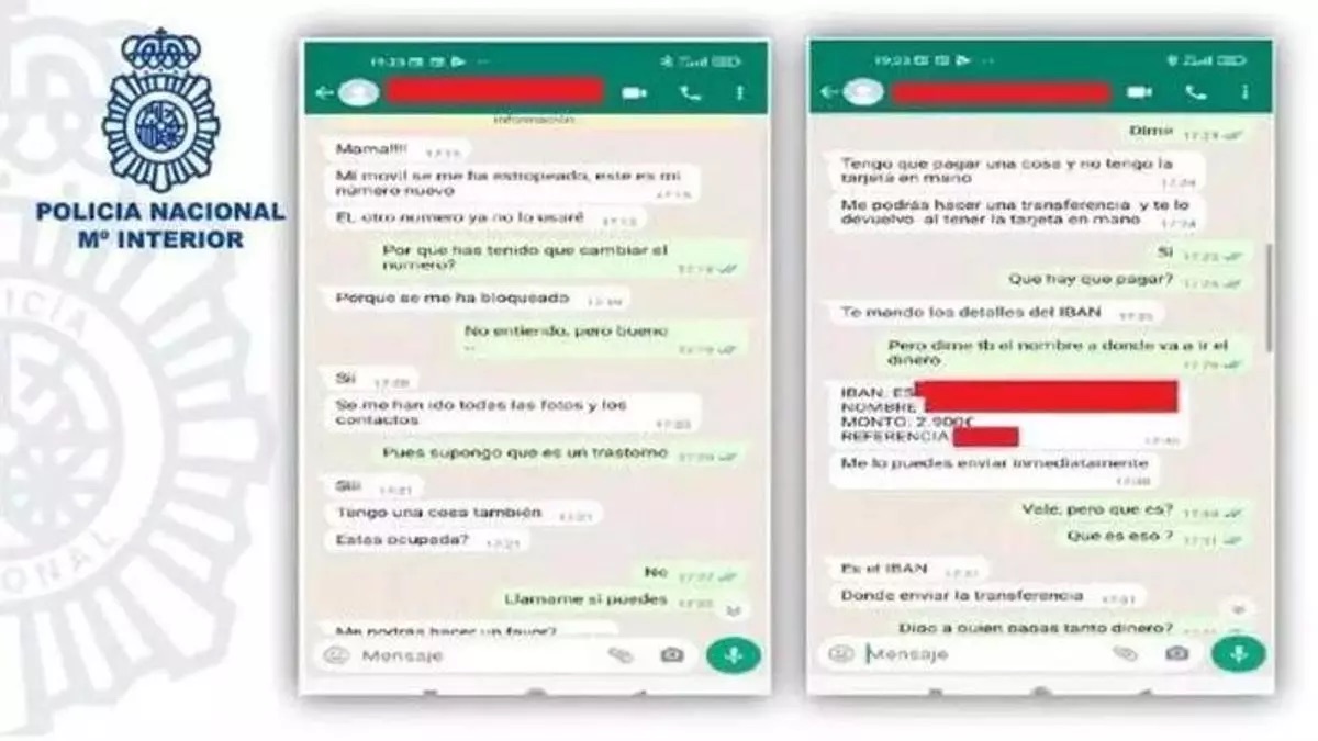Una mujer de Vigo pierde casi 50.000 euros en la estafa del 'hijo en apuros' a través de WhatsApp