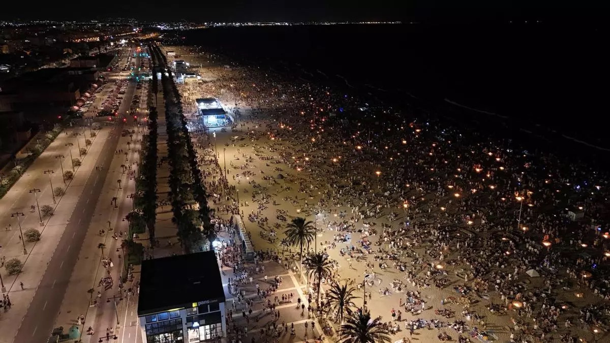 Investigan la violación de una menor de 15 años en una playa de Valencia durante la noche de San Juan