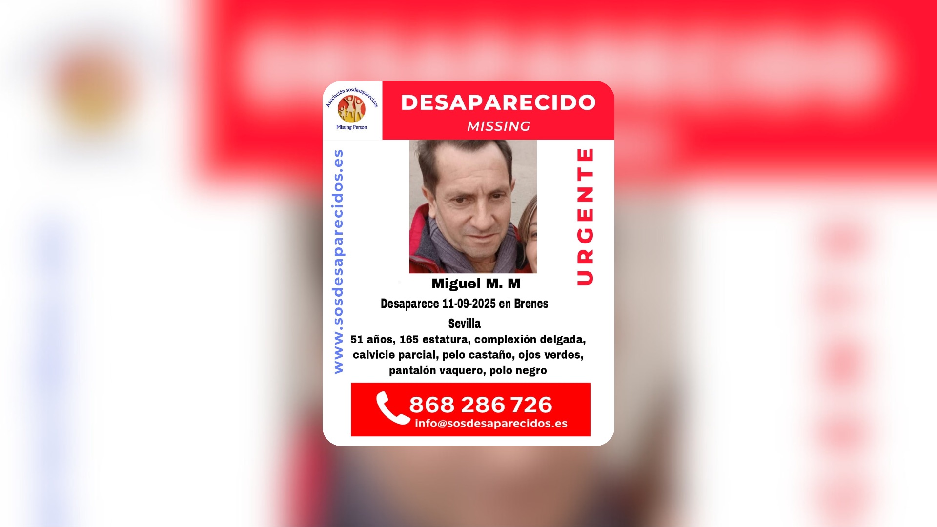 Persona desparecida