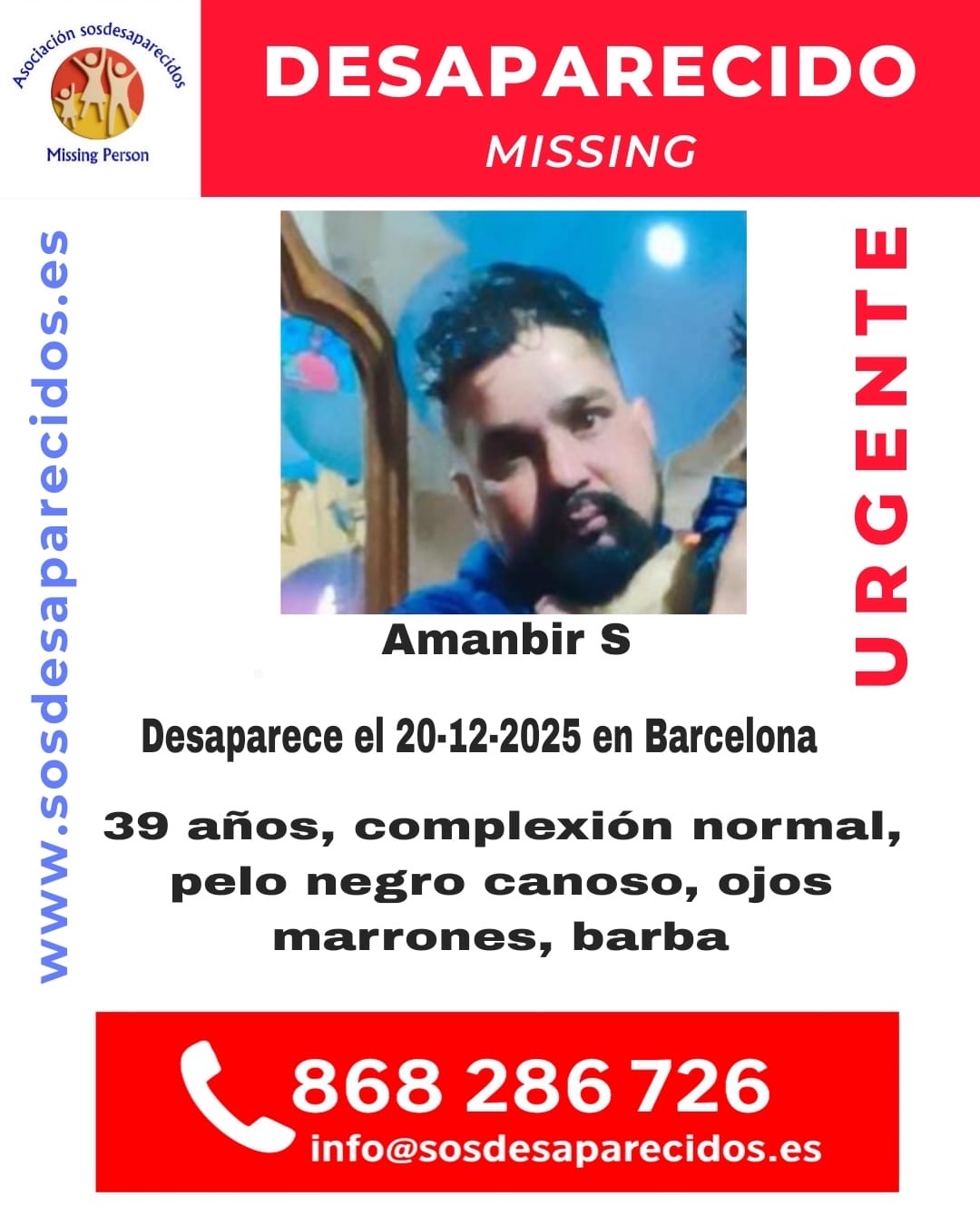 Persona desaparecida