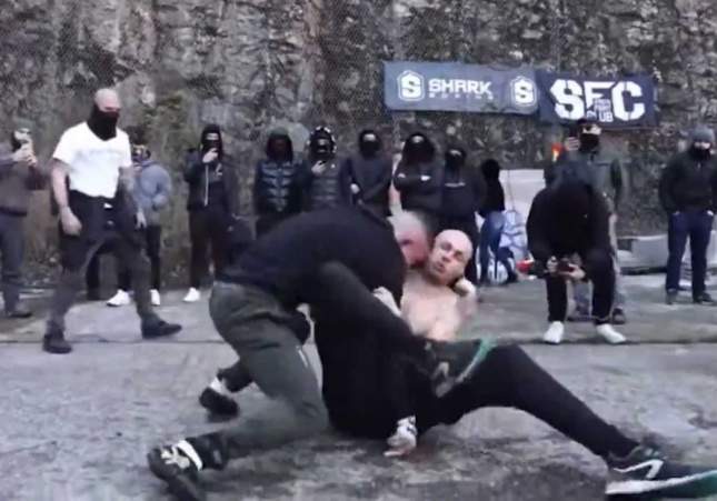 Los Mossos desmantelan un 'club de la lucha' ilegal con 51 identificados en la antigua central térmica de Cercs