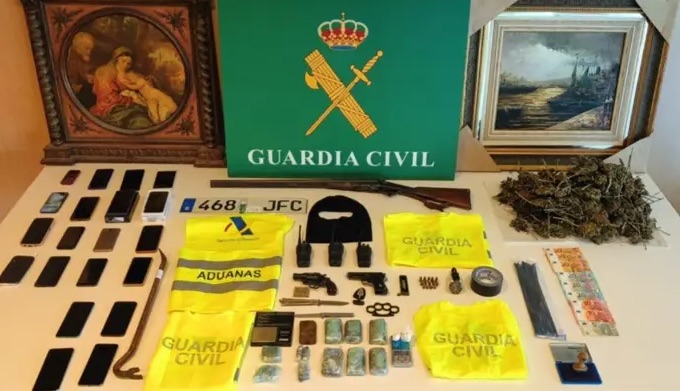 Desarticulado un grupo criminal que asaltaba violentamente viviendas en el sur de Pontevedra