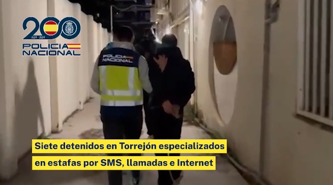 Desarticulada una red de ciberdelincuentes que vaciaba cuentas bancarias mediante 'smishing' y 'vishing'