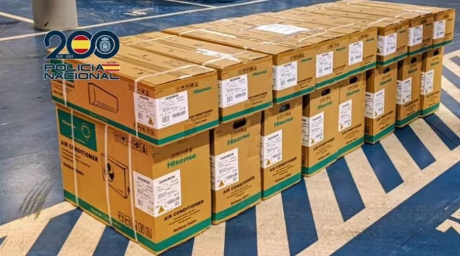 Tres detenidos por robar 40 consolas de aire acondicionado valoradas en más de 50.000 euros en Jerez