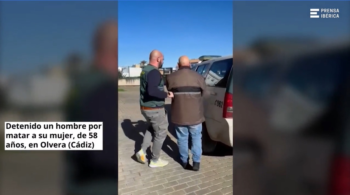 Detenido un hombre de 60 años en Olvera (Cádiz) por el asesinato machista de su mujer de 58