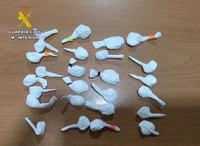 Detenido en Siero un joven con cocaína y hachís ocultos en su vehículo