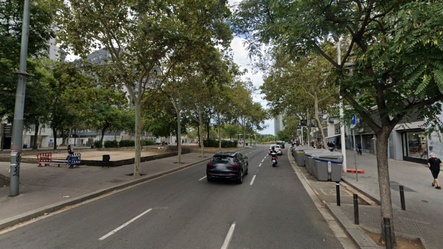 Muere un hombre en Barcelona tras una pelea con un ciclista que casi le atropella