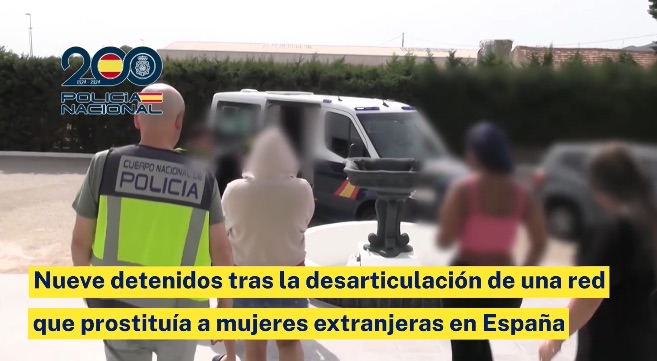 Cae una red internacional de trata de seres humanos para su explotación sexual con 9 detenidos entre Murcia y Cádiz