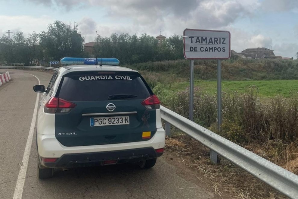 Investigado un hombre por agredir con un palo y dañar un vehículo tras una pelea en Tamariz de Campos (Valladolid)