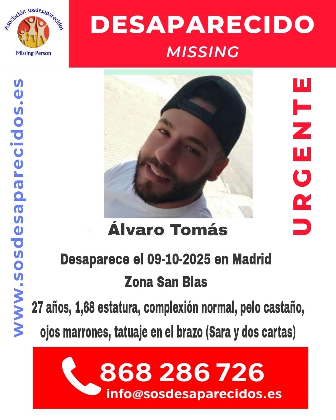 Persona desaparecida