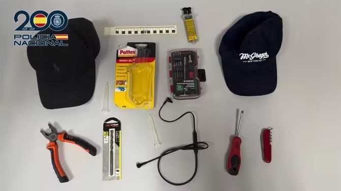 Policía Nacional detiene banda especializada en robos con fuerza 'in fraganti' marcando viviendas en Toledo