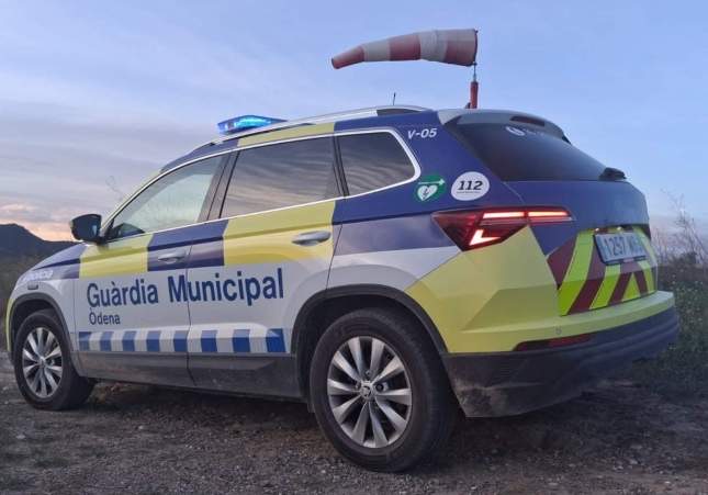 Detenido en Òdena un ladrón multirreincidente tras asaltar tres negocios y herir a un agente municipal
