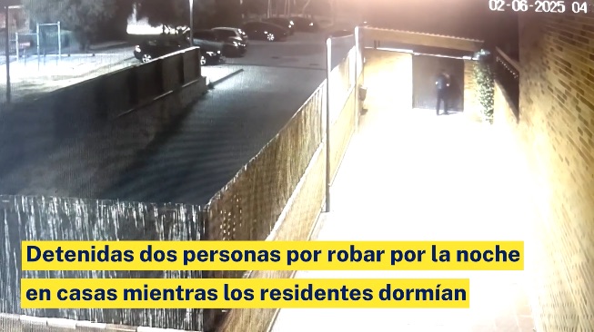 Detenida una pareja por robar en casas de Las Rozas y Villanueva de la Cañada mientras los dueños dormían