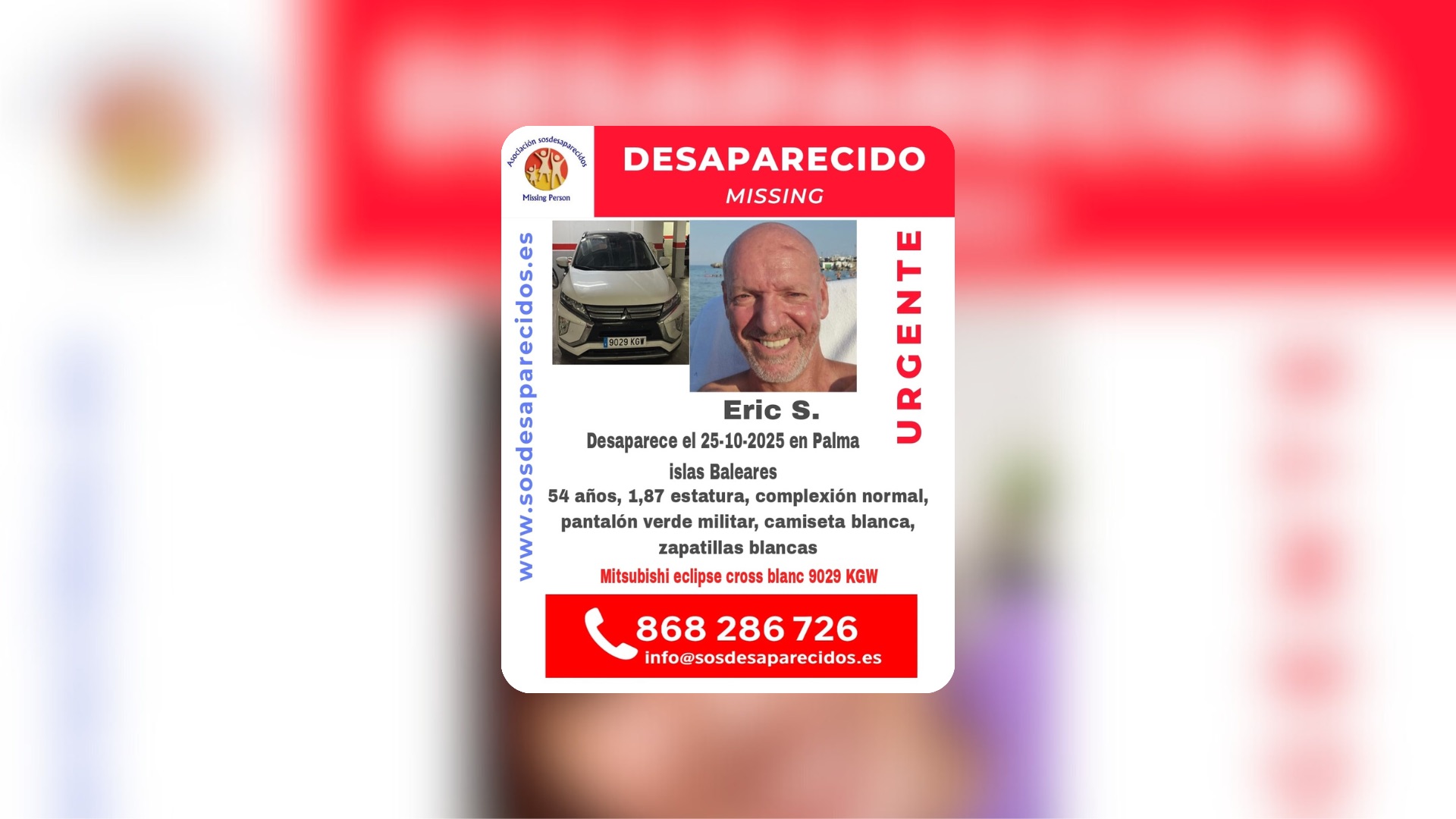 Persona desaparecida