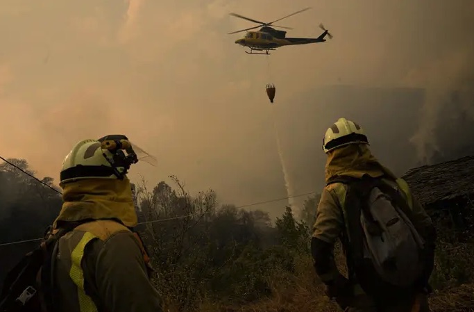 Detenido un vecino de O Pino como presunto autor de cuatro delitos de incendio forestal
