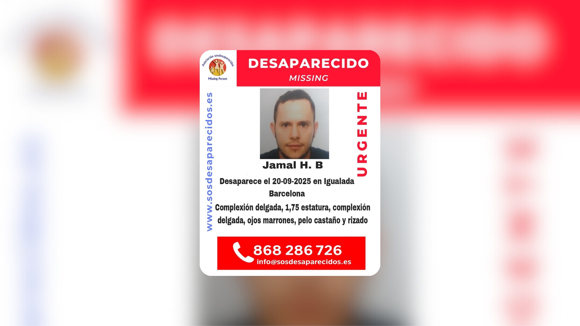 Persona desaparecida
