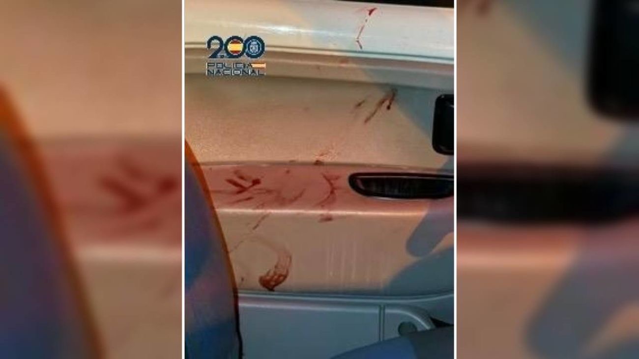 Detenido un ladrón en Carabanchel tras delatarse por el reguero de sangre al romper un escaparate