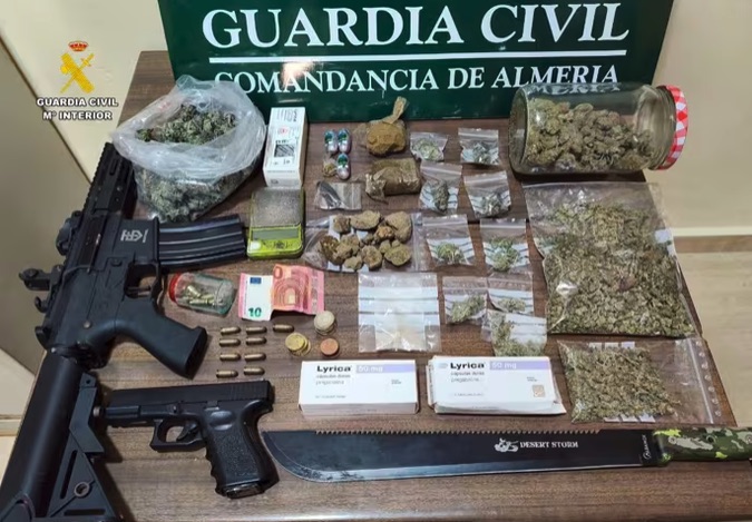 Golpe al narcotráfico en el Poniente almeriense: cuatro detenidos y desmantelado un punto de venta en Roquetas