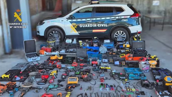 Cinco detenidos por robo de cable de cobre en nueve estaciones fotovoltaicas de Zamora, Valladolid y Ávila